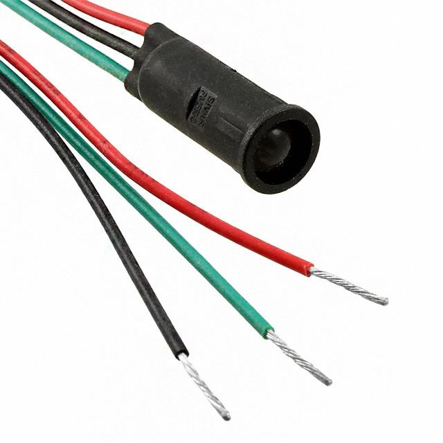 PM5R3-YGW12.0 Bivar Inc.  Panel Indicators Pilot Lights